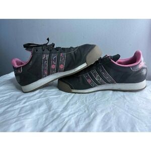 Adidas Originals, Women's Samoa Floral & Black pattern size 8.5